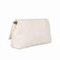 Preview: Crossbody Bag aus Kalbsleder in weiß -EPONA- MINI